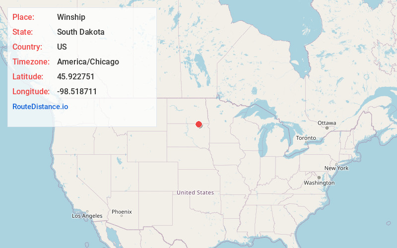 Map of Winship
