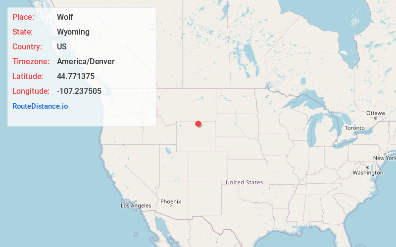 Map of Wolf