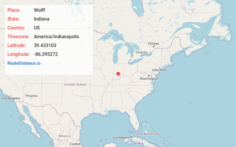 Map of Wolff
