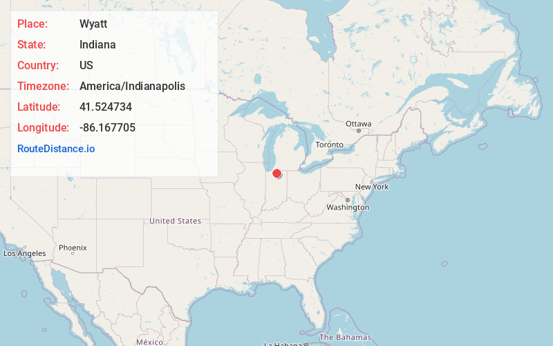 Map of Wyatt