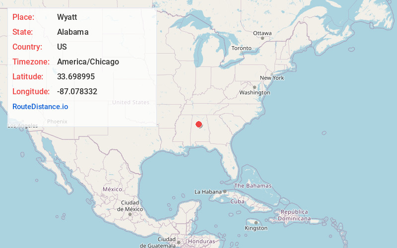 Map of Wyatt