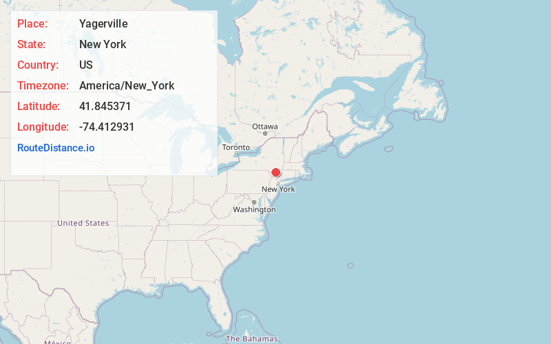 Map of Yagerville