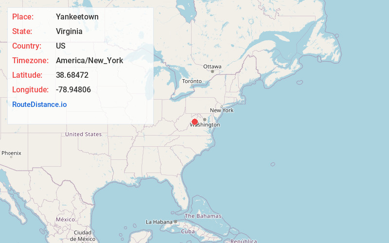 Map of Yankeetown