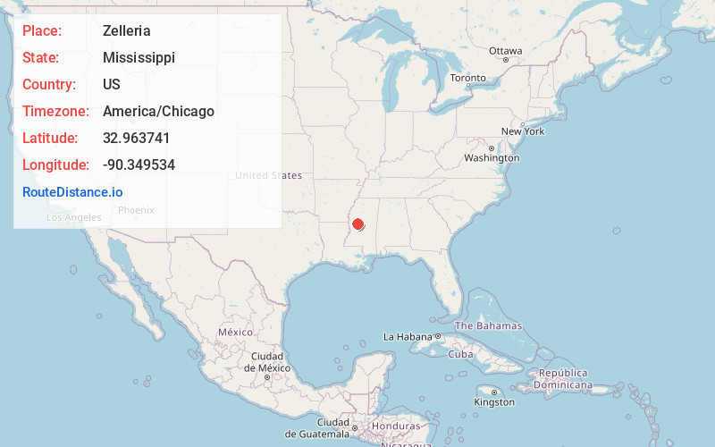 Map of Zelleria