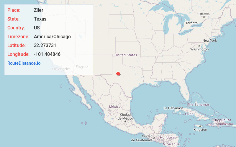 Map of Ziler