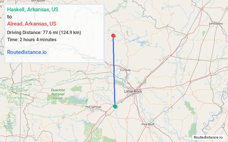 Route map from Haskell to Alread