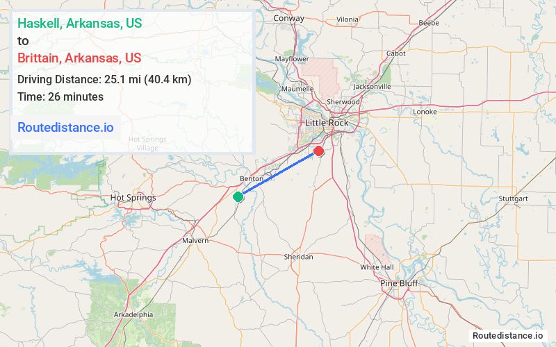 Route map from Haskell to Brittain