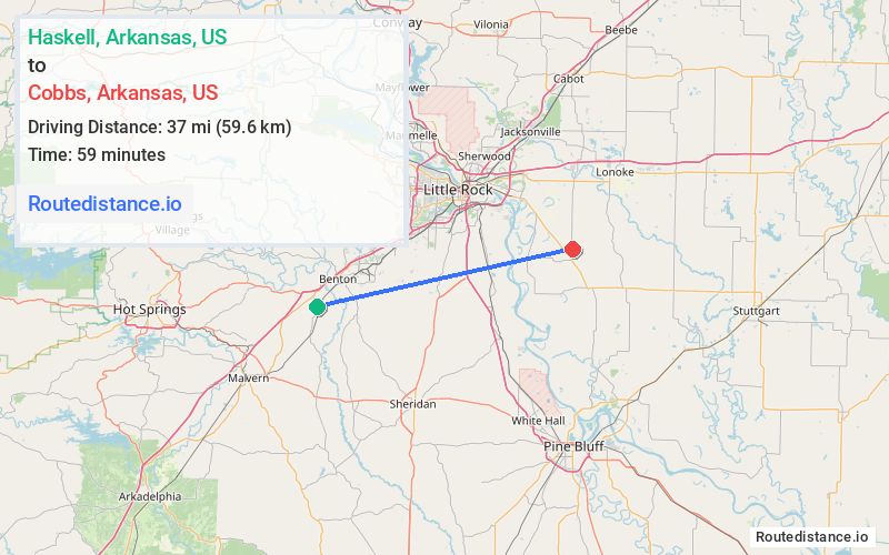 Route map from Haskell to Cobbs